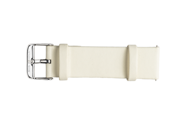 NOX-BRIDGE Eco-Friendly Recyclable Meissa White Leather Strap